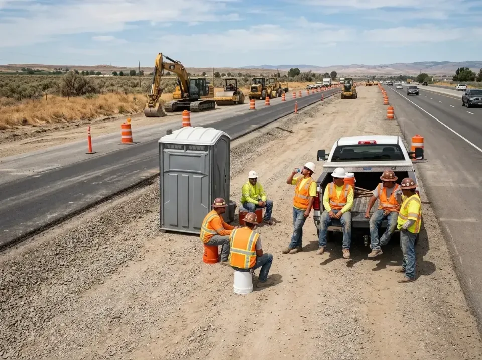 highway-road-construction-crew-007 — frequently asked questions, Porta Potty and Restroom Rentals in Plattsburg, MO